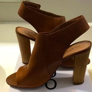 Aldo Saddle Leather Bootie